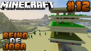 Farm de batata e cenoura Jardins Suspensos  Reino de Joba 12  Minecraft [upl. by Drandell]