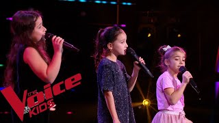 Sabine Paturel  Les bêtises  Ella Salomée et Charlie  The Voice Kids 2024  Battles [upl. by Nahsar]