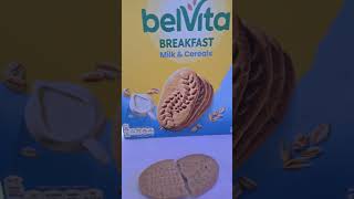 MILK amp CEREALS BREAKFAST BAR BELVITA biscuit breakfast milk cereals shorts cookies [upl. by Springer40]