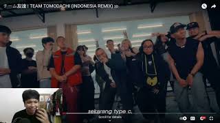 Reaction Team Tomodachi Indonesia Remix [upl. by Hanforrd]