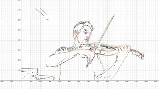 Mendelssohn Violin Concerto in Desmos [upl. by Cressler]