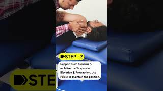 REDUCE UPPER LIMB SPASTICITY WITH THIS 3 STEP TECHNIQUE strokerehab spasticity physiotherapy [upl. by Nahtanohj27]