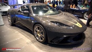 Lotus Evora GTE Carbon Fibre  Geneva 2012 with GTspiritcom [upl. by Keeton]