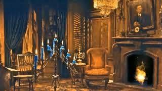 The Old House Sitting Room  30 Minutes of Dark Shadows Ambience [upl. by Teahan993]