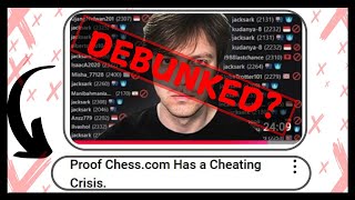 Proof Chesscom has NO cheating Crises [upl. by Gay]