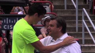 Raonic vs Coderre not even close [upl. by Chelsie]