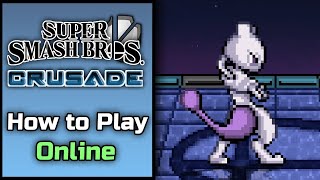 How to Play Online in Super Smash Bros Crusade [upl. by Paddie]