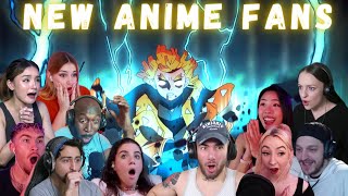 ANIME NEWBIES REACT TO ZENITSU SIXFOLD THUNDERCLAP AND FLASH DEMON SLAYER EPISODE 17 REACTION [upl. by Coriss750]