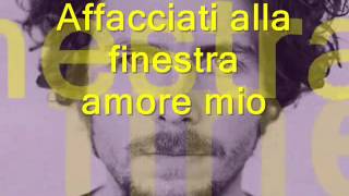 SERENATA RAP jovanotti lyric Learn italian singing [upl. by Rudolf]