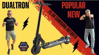 DUALTRON POPULAR NEW ELEKTRÄ°KLÄ° SCOOTER DETAYLI ANLATIM VE FULYA YOKUÅž TESTÄ° [upl. by Eneg]