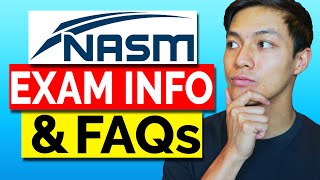 NASM CPT Exam FAQ 2023  NASM exam pass rate Test difficulty and Info ✔️ [upl. by Ainet]