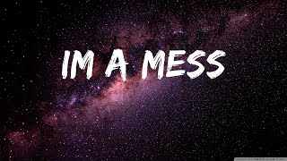 Bebe Rexha Im A Mess Lyric [upl. by Netsirt]