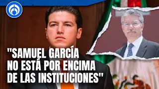 Samuel García debe respetar la ley y aceptar al gobernador interino Arturo Sánchez [upl. by Llewkcor]