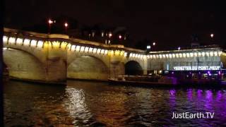 Paris bei Nacht  Flussfahrt auf der Seine [upl. by December]