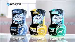 小林製藥 香港 小林爽花蕾 炭力消臭香座 電視廣告 Kobayashi Sawaday Charcoal Deodorizer TVC [upl. by Letreece526]