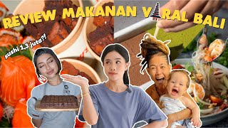 REVIEW MAKANAN VIRAL BALI BENERAN ENAK GA [upl. by Attenweiler184]