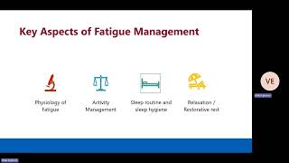 Fatigue Management [upl. by Nomad]