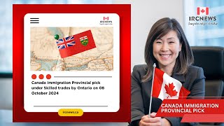 Canada Immigration Provincial pick under Skilled trades by Ontario on 08 October 2024 [upl. by Rex]