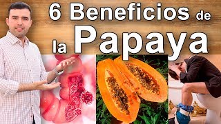 Beneficios y Propiedades de la Papaya Para la Salud  Para Que Sirve el Jugo o Licuado de Papaya [upl. by Anih563]