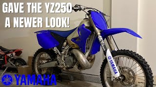 How to Replace Yamaha YZ250 Plastics Fenders Fairings  Acerbis Polisport Cycra UFO Install [upl. by Mattox658]