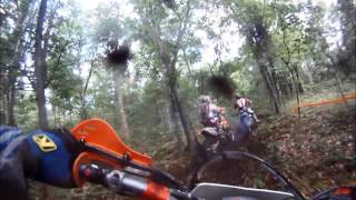 2014 KTM 250xcw Race Test [upl. by Yehus888]