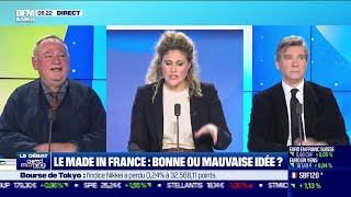 Arnaud Montebourg et JeanMarc Daniel Le made in France bonne ou mauvaise idée [upl. by Llessur]