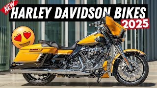 5 New Harley Davidson Motorcycles For 2025 [upl. by Shaikh236]