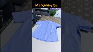 Master the 3Second Shirt Fold shorts foldingtips fashion foldingclothes stylishideas [upl. by Catie]