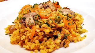 Vajon sült pulykamell szuper finom zöldséges bulgur recept 🧅🍄🥬🧄🥕🍀 szokykonyhaja [upl. by Thgirw]