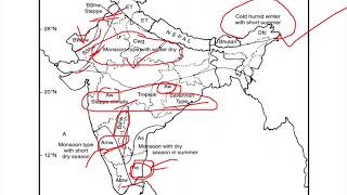 koppen classification of indian climate full [upl. by Kial]