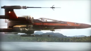 The Arrival Of The Resistance  4K Ultra HD  Star Wars The Force Awakens [upl. by Gerita]