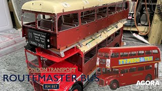 Build the London Transport Routemaster Bus RM857 112 Scale  Pack 9  Stages 8185 [upl. by Bulley]