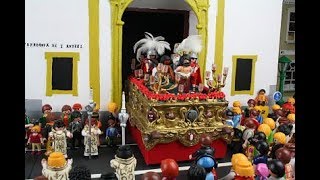 Semana Santa Playmobil 2018  Domingo de Ramos  Salida Esperanza [upl. by Spring]