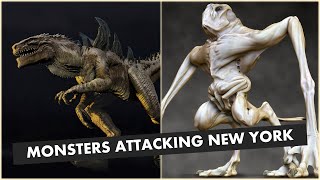 The 10 Giant Monsters That Attacked New York [upl. by Rida]