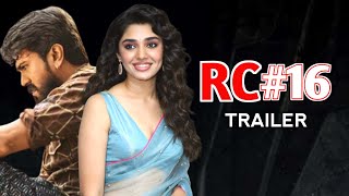 RC 16 Trailer  Ram Charan  Krithi Shetty  Studio Gulla [upl. by Aneeres177]