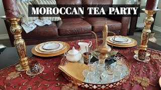 HOW TO SET A MOROCCAN TEA PARTY  MORROCAN DECOR  ARABIAN NIGHTS  DECORATING WITH LANTERNS [upl. by Ninahs]