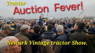 David Browns  Auction Newark vintage tractor show 2024 [upl. by Tarrance728]