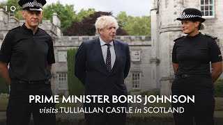 Prime Ministers visit to Tulliallan Police College in Scotland [upl. by Gildea]