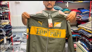 100 Original Clothes  ₹125 Only  Ferrari Zipper  Puma TshirtPoloneck  Branded Clothes InMumbai [upl. by Mercola]