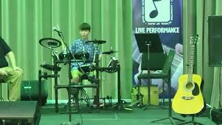 Drummer Connor McCleskey plays quotAlmost Easyquot [upl. by Lokin]