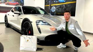 Porsche Taycan 4S Collection amp First Impression [upl. by Einahteb]