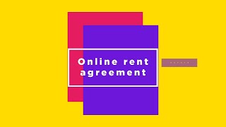 Rent Agreement  Learn How To Create A Rent Agreement Online With Housingcom [upl. by Davita3]