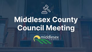 Middlesex County Council  Tuesday November 26 2024 [upl. by Yblek891]