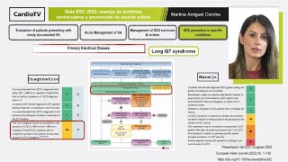 La SEC te lleva a ESC22 IN  Guías manejo de arritmias ventriculares y prevención muerte súbita II [upl. by Jews]