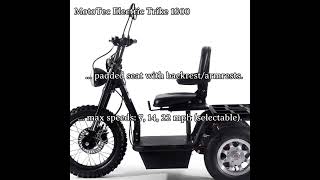 MotoTec Electric Trike 60v 1800w Black [upl. by Loresz]