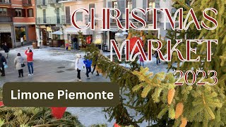 Limone Piemonte Mercatino di Natale  Christmas Market in Limone Piemonte Italian Alps Christmas [upl. by Yorgen]