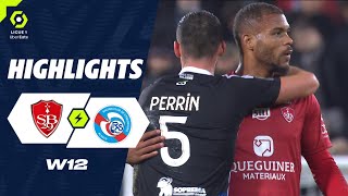 STADE BRESTOIS 29  RC STRASBOURG ALSACE 1  1  Highlights  SB29  RCSA  20232024 [upl. by Iras299]