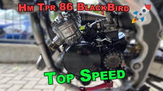 Hm Tpr 86 BlackBird  Top Speed con GPS [upl. by Wojcik]