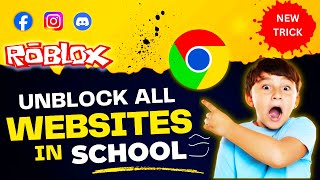 How to Unblock Websites on School Chromebook 2023  New Working Method [upl. by Mcneil765]