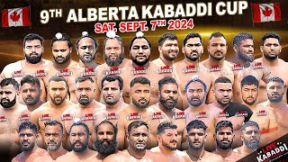 LIVE  Alberta Kabaddi Cup 2024  Canada Kabaddi [upl. by Lleynod110]